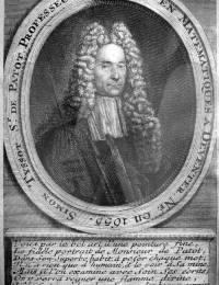 Engraved portrait - frontispiece to his OEuvres Politiques