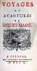 Voyages et aventures de Jaques Massé - Title page