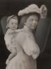 1909: Francina Magdalena /In&#039;t Veld/ with her son Pierre Corneille, 2 years old